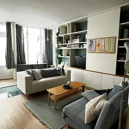 Charming Family Loft Near The Parc De Belleville Paris