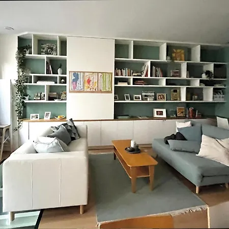 Charming Family Loft Near The Parc De Belleville Appartamento *